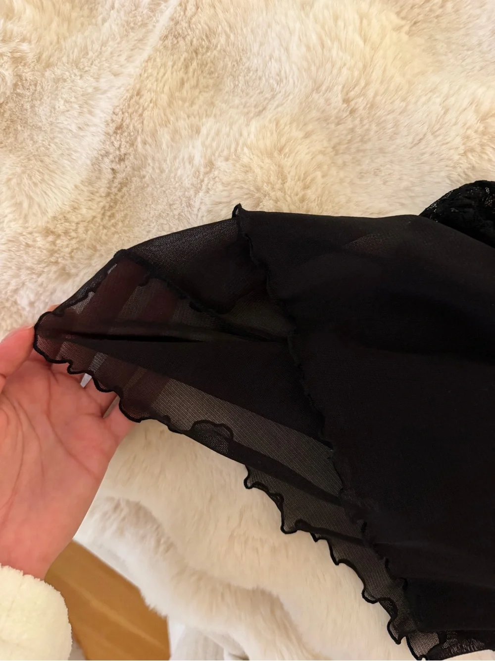 Free People Black Lace Dress